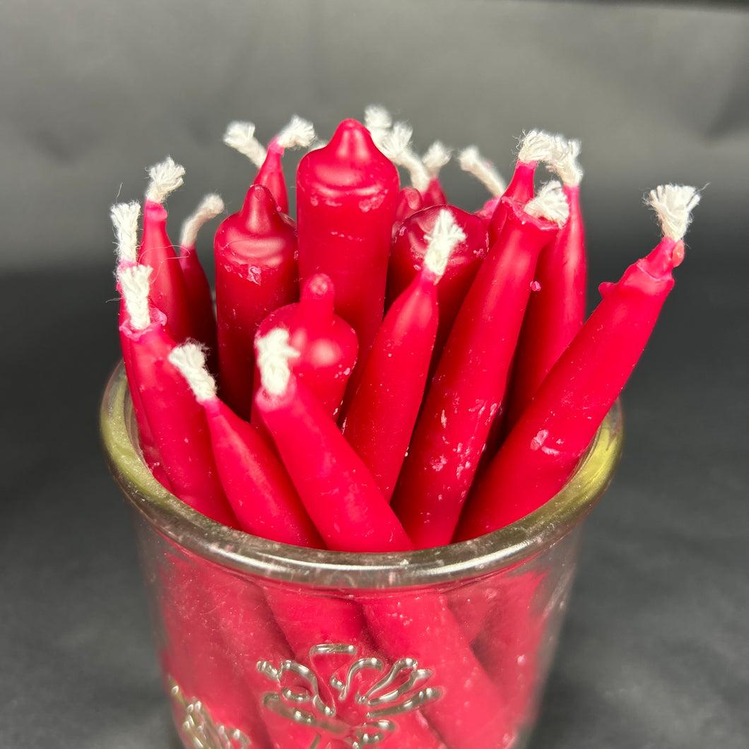 Weihnachtsbaum + Schlanke Kerzen - ALLES PINK!