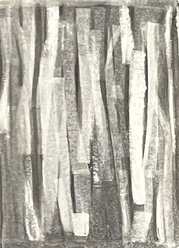 Morea malt in Acryl. Kleinformat