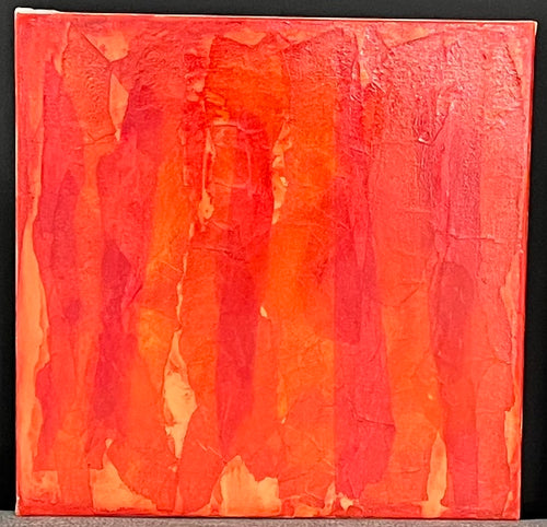 Morea malt in Acryl. Kleinformat