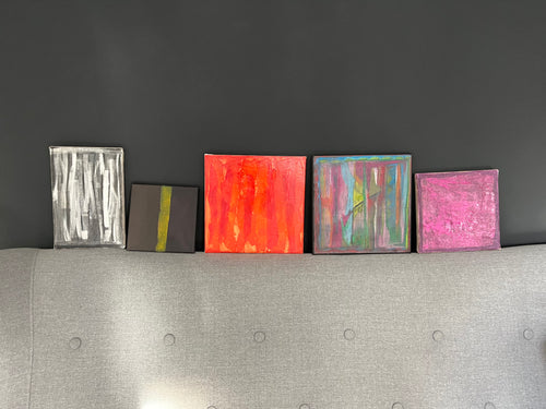 Morea malt mit Acryl