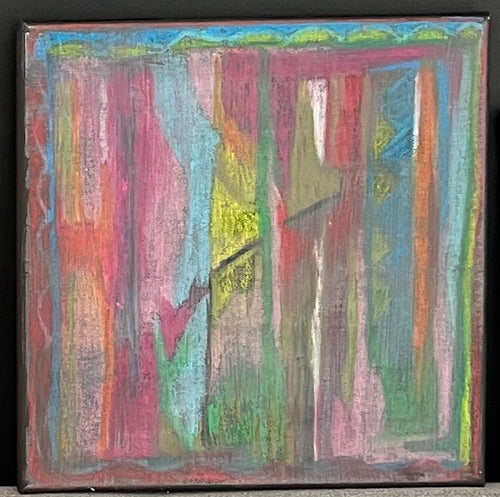 Morea malt in Acryl. Kleinformat