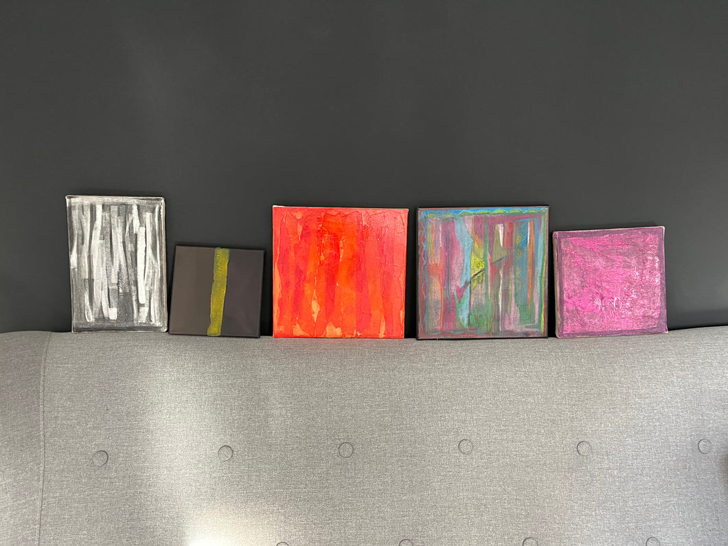 Morea malt mit Acryl