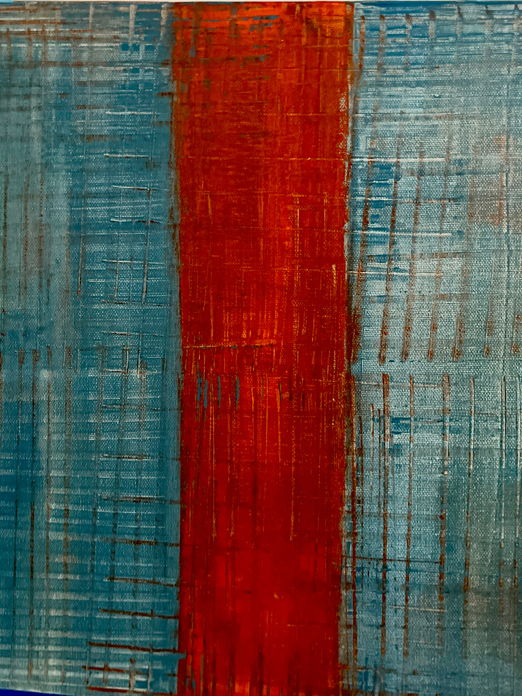 Acryl auf Holz