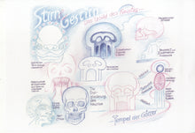 Laden Sie das Bild in den Galerie-Viewer, Lesebilder: Stirn &amp; Gestirn. Blatt 14, Rote Mappe