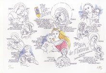 Laden Sie das Bild in den Galerie-Viewer, Lesebilder: Blick der Madonna. Blatt 15. Rote Mappe