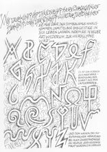 Laden Sie das Bild in den Galerie-Viewer, AUS DER KUNST IST DIE SCHRIFT HERVORGEGANGEN, Druck