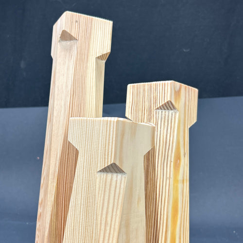 Kerzen-Halter, Holz